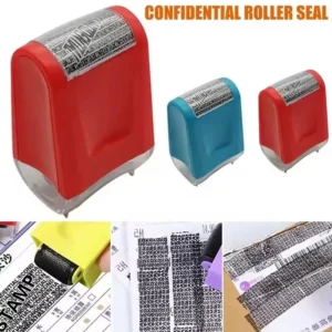 Identity Protection Roller Stamp Privacy Guard Confidential Data Security Stamp