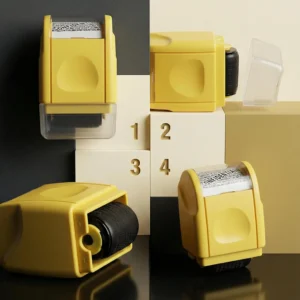 2 Pack Identity Protection Roller Stamp Identity Theft, Confidential, Privacy...